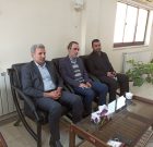دیدار علی باقری مدیر کل اداره کار ، تعاون و رفاه اجتماعی با فرماندار بهشهر