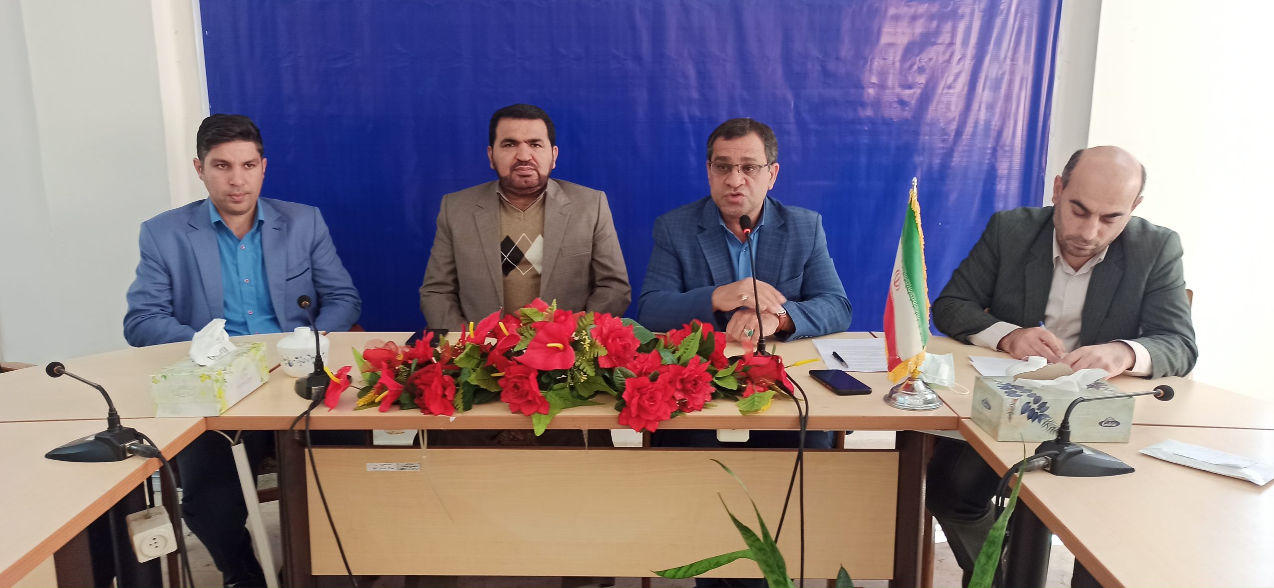 جلسه ستاد مبارزه با مواد مخدر شهرستان بهشهر به ریاست علی اصغر میرزایی فرماندار بهشهر