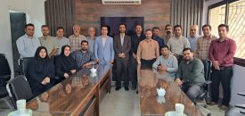 نشست صمیمی دهیاران بخش مرکزی شهرستان بهشهربا سید هادی موسوی بخشدار بمناسبت گرامیداشت هفته دولت
