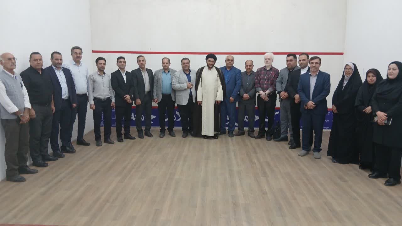 اولین کورت اسکواش در شرق مازندران در شهرستان بهشهر افتتاح شد